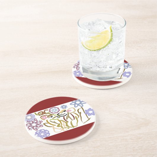 Deer's winter lover  コースター (側面)