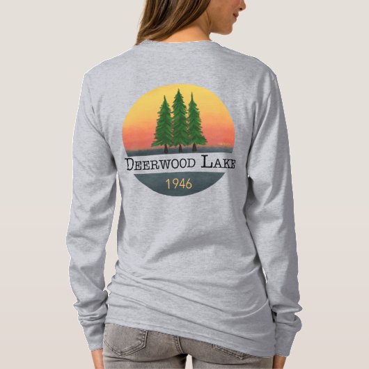 Deerwood Lakeインスピリシティシャツ Tシャツ (裏面)