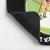 Dee's Nutsマウスパッド(黒) マウスパッド (コーナー)