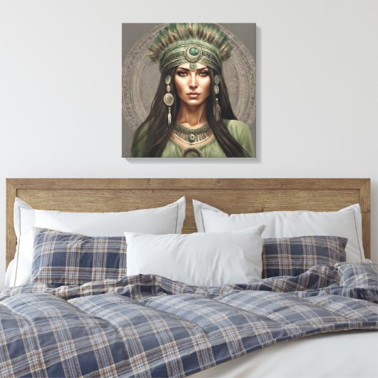 Déesse  キャンバスプリント (インサイチュ (寝室))
