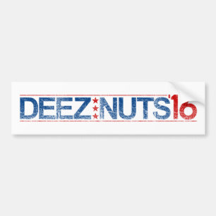 Deezのナット2016年 バンパーステッカー
