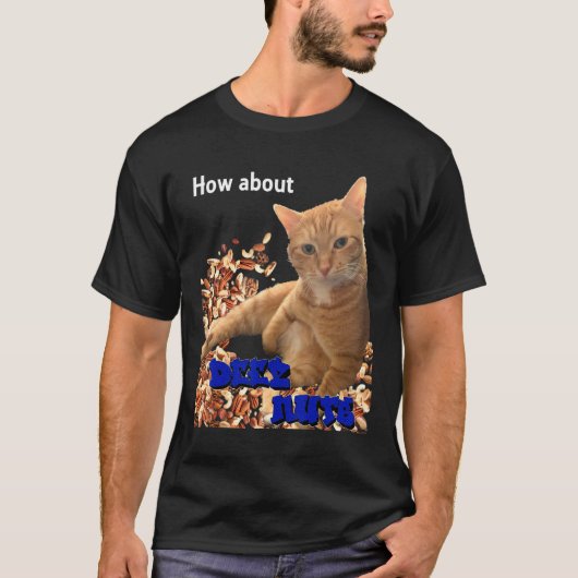 Deez Nuts Catについて1 Tシャツ (正面)