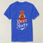 Deez Nuts Nutcracker Funny Christmas Pajamas Xmas Tシャツ (デザイン正面)