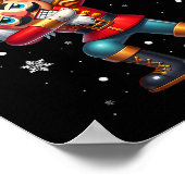 Deez Nuts Nutcracker Nut Funny Men Women Funny Chr ポスター (角)