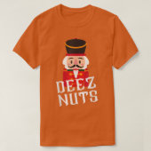 Deez Nuts Nutcracker Nut  Men Women Funny Christma Tシャツ (デザイン正面)