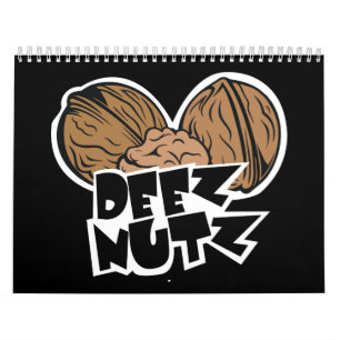 Deez Nutzのおもしろいなイラストレーション カレンダー
