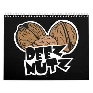 Deez Nutzのおもしろいなイラストレーション カレンダー