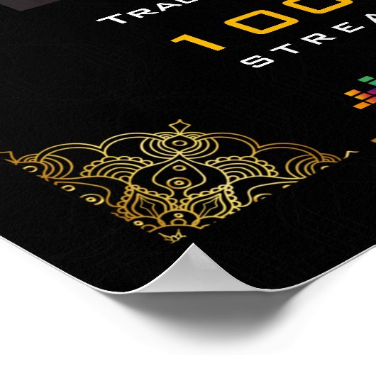 Deezer Music Streaming Award ポスター (角)