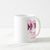 Def疲れ私タイガー疲れたコーヒーにいくつかのコーヒーを注ぐ コーヒーマグカップ (正面右)