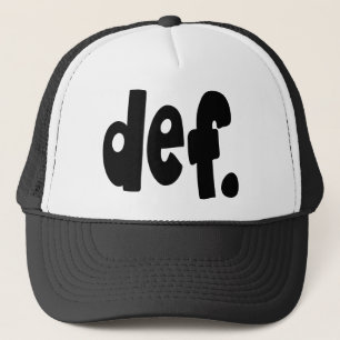 def. キャップ