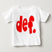 def. ベビーTシャツ (正面)