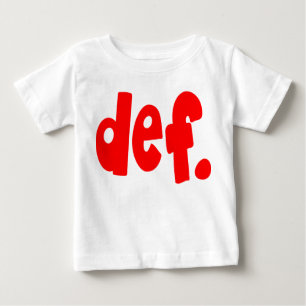 def. ベビーTシャツ