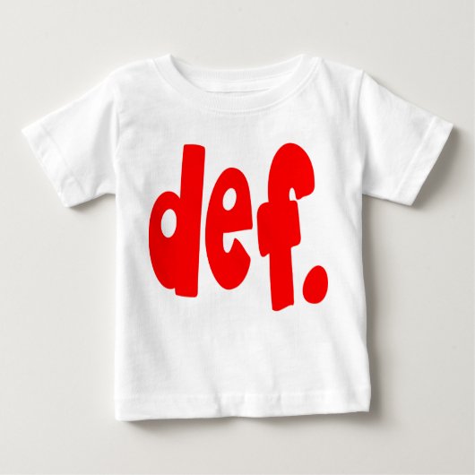 def. ベビーTシャツ (正面)