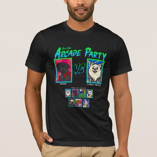 DEF CON アーケードパーティーTシャツ Tシャツ (正面)