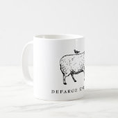 Defarge Knitteryのマグ コーヒーマグカップ (正面左)