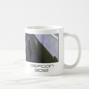 DEFCONの2012年コーヒー・マグ-タイプ1の コーヒーマグカップ