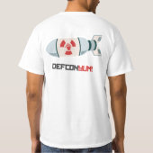 Defcon YUM! ロゴおよびYUMBombのワイシャツ Tシャツ (裏面)