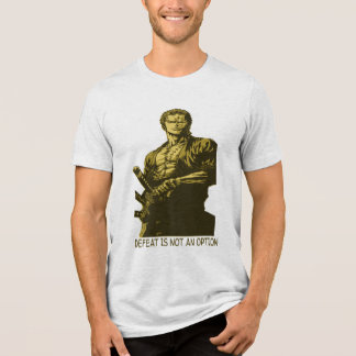 Defeat Is Not An Option Swordsman Heavyweight Gym トライブレンドTシャツ