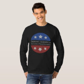 Defend America Defund Politicians For Men Women Li Tシャツ (正面フル)