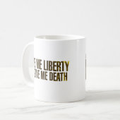 "Defend the Second" 2nd Amendment セラミックマグ コーヒーマグカップ (正面左)