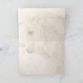 Defenderをクラウド、5" x 7"折り畳みグリーティングカード カード (内部)