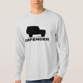 Defenderシルエット長袖 Tシャツ (正面)