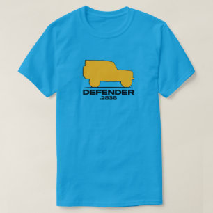 Defender.2838ロゴインスパイアT型 Tシャツ