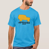 Defender.2838ロゴインスパイアT型 Tシャツ (正面)