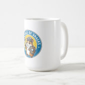 Defender of Snacks Hamster コーヒーマグカップ (正面右)