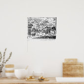 Defenestration of Prague, 1618 ポスター (キッチン)