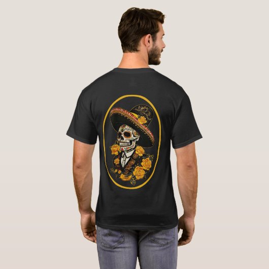 Defense Day Yellow Rose Tシャツ (裏面フル)