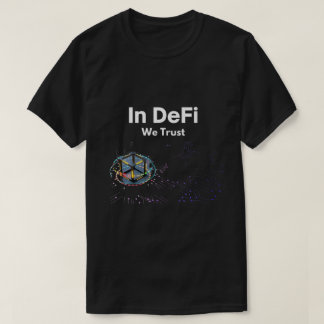 DeFiを信じる暗号アート Tシャツ