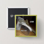 Defibの正方形ボタン 缶バッジ (正面&裏面)