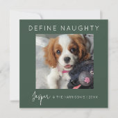 Define Naughty | 5枚のフォトコラージュ | クリスマス (正面)