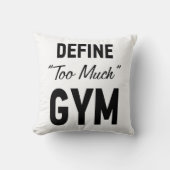 Define too much gym クッション (正面)