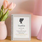 Defined by Name Spiral Notebook ノートブック