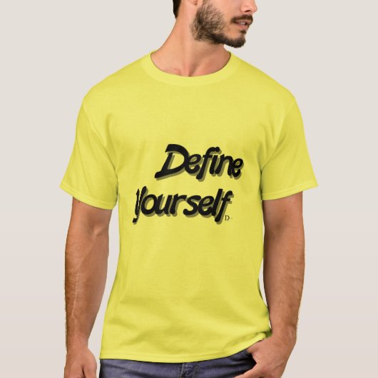 DefineYourself Tシャツ (正面)