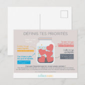 Définir ses priorités ポストカード (正面/裏面)