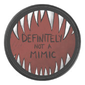 Definitely NOT a Mimic D&D Gaming Gifts アイスホッケーパック (正面)