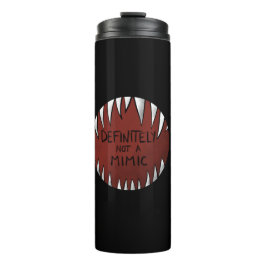 Definitely NOT a Mimic D&D Gaming Gifts タンブラー
