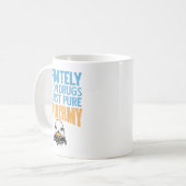 Definitely Not On Drugs Just Pure Taxidermy Fun コーヒーマグカップ (正面左)