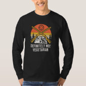 Definitely Not Vegetarian Hunting Wild Animals Hun Tシャツ (正面)