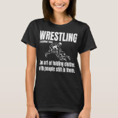 Definition Of Wrestling Funny Wrestler Definition Tシャツ (正面)