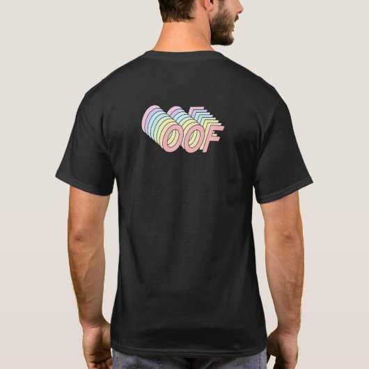 Definition Oof Oof Dank Meme Meaning Tシャツ (裏面)