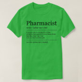 Definition Pharmacist Pharmacy Graduation Tシャツ (デザイン正面)
