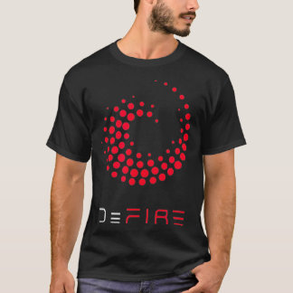 DeFIRE Crypto Token Blockchain HODL to Rich Millio Tシャツ