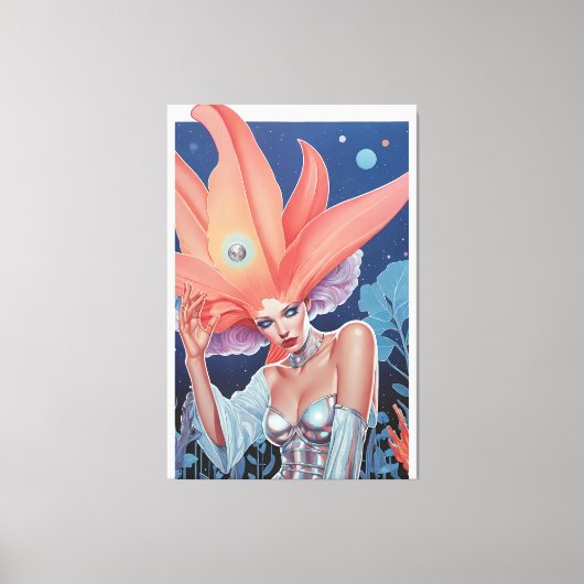 Deflowed - Ken Gage Art キャンバスプリント (正面)