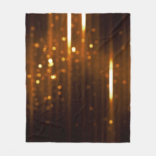 Defocused background フリースブランケット (正面)