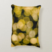 Defocused night light background. Abstract circula アクセントクッション (裏面(縦))