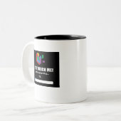 Defragment ツートーンマグカップ (正面左)